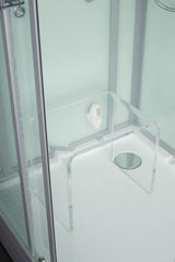 Maya Bath Platinum Lucca‑R 47″ × 33″ × 88″ Steam Shower