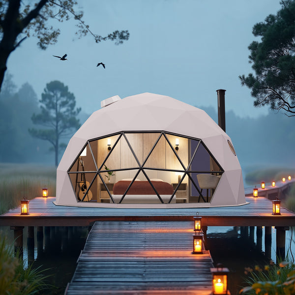 Luna Glamping 5m Stargazer Element Geodesic Dome Pre-Configured