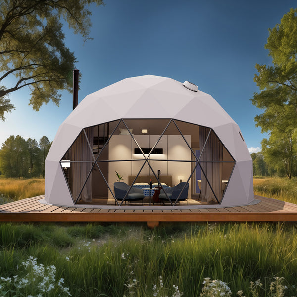 Luna Glamping 7m Stargazer Element Geodesic Dome Pre-Configured