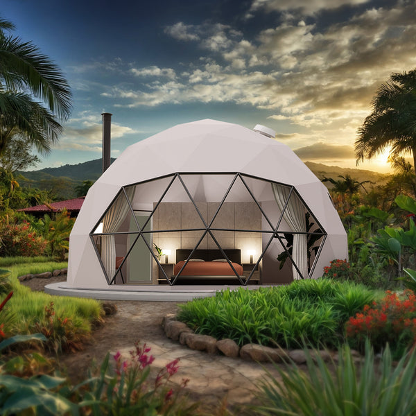 Luna Glamping 8m Stargazer Element Geodesic Dome Pre-Configured