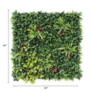 Designer Plants USA Luxury Green Meadows Artificial Vertical Garden 40x40 Commercial Grade