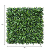 Designer Plants USA Luxury Lavender Fields Artificial Green Wall 40 x 40 Commercial Grade