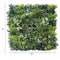 Designer Plants USA Garden of Eden 40"x40" Metal-Backed UV Fire-Resistant Green Wall