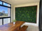 Designer Plants USA Luxury Green Tropics Artificial Living Wall 40x40 Commercial Grade