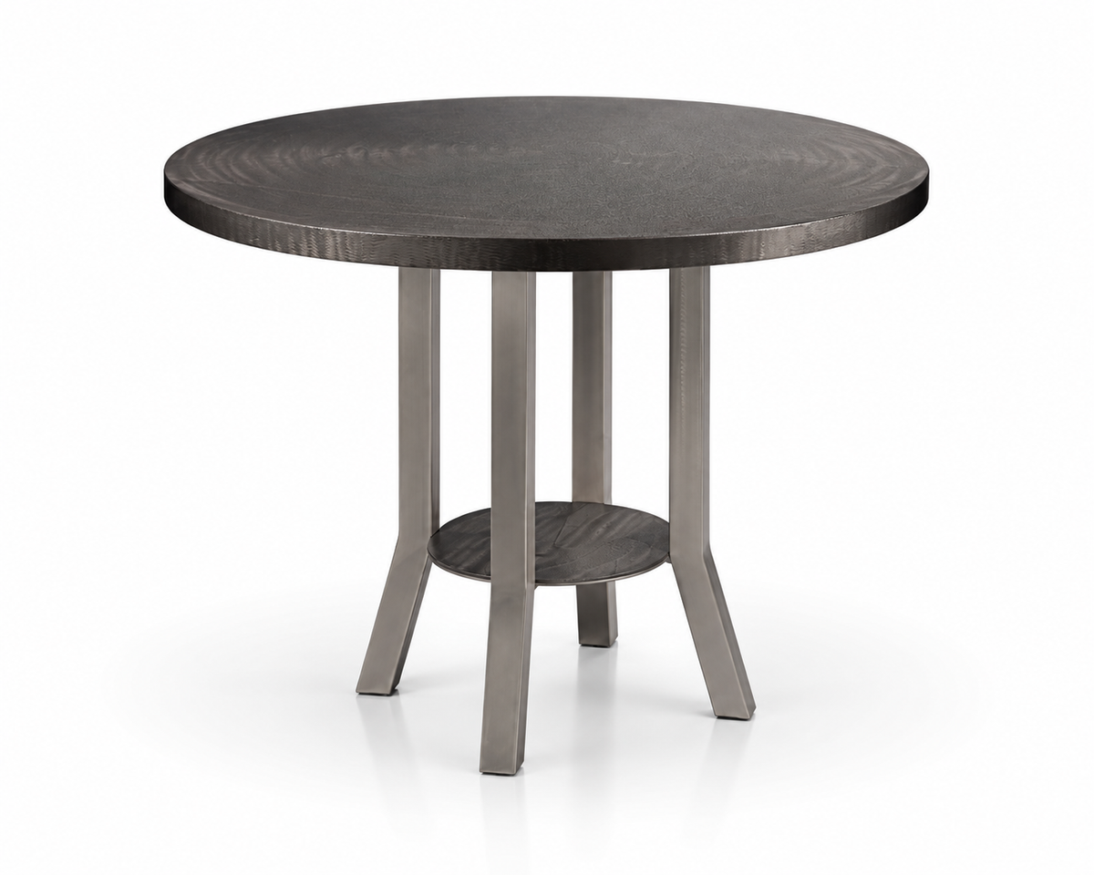 Metall Madrid Stainless Steel Dining Table