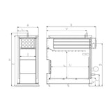 UNI 300 High-Efficiency Wood Boiler 1000K BTU