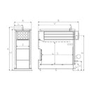 UNI 300 Wood Boiler, 1000K BTU High-Efficiency Modulating Wood Boiler