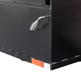 Meadow Creek BBQ144 4-Pit Chicken Cooker Trailer with Rotating Grates