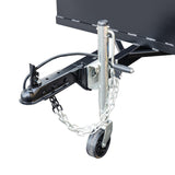 Meadow Creek BBQ144 4-Pit Chicken Cooker Trailer with Rotating Grates