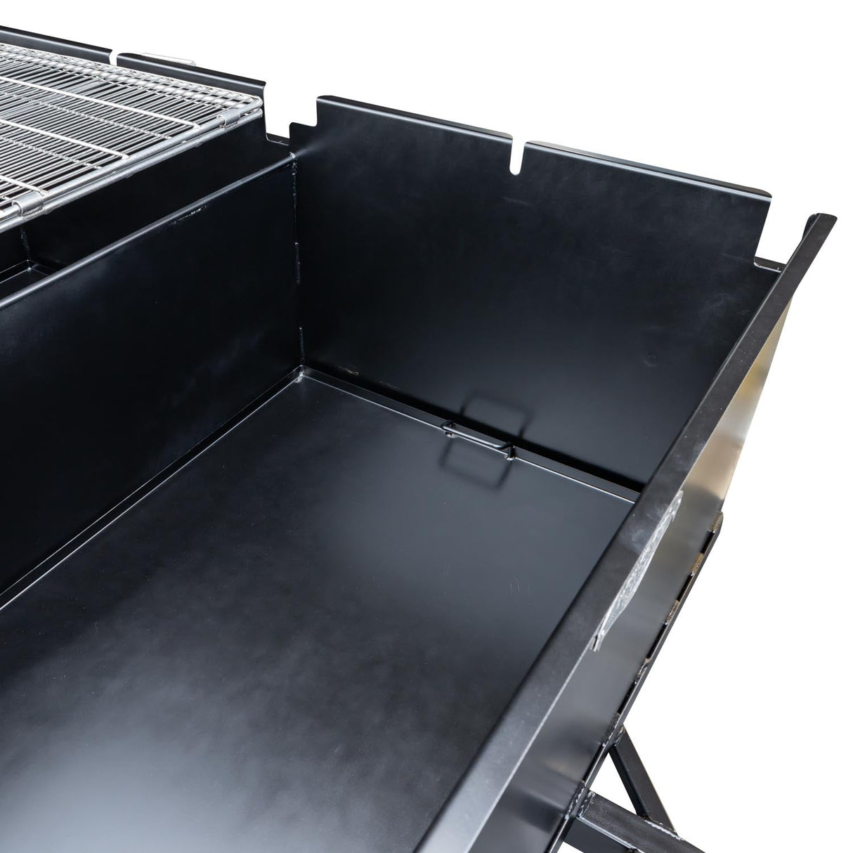 Meadow Creek BBQ144 4-Pit Chicken Cooker Trailer with Rotating Grates