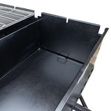 Meadow Creek BBQ144 4-Pit Chicken Cooker Trailer with Rotating Grates