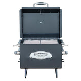 Meadow Creek BBQ18 Charcoal Grill Chicken Cooker with Rotating Grates