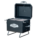 Meadow Creek BBQ18 Charcoal Grill Chicken Cooker with Rotating Grates