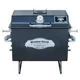 Meadow Creek BBQ18 Charcoal Grill Chicken Cooker with Rotating Grates