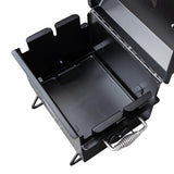 Meadow Creek BBQ18 Charcoal Grill Chicken Cooker with Rotating Grates