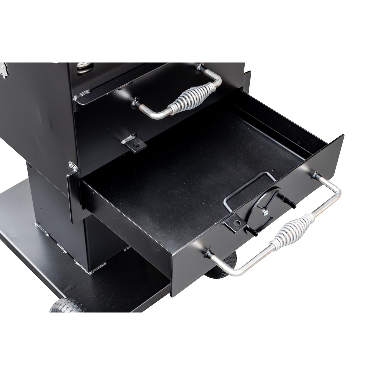 Meadow Creek BBQ26S Charcoal Grill Chicken Cooker with Rotating Grates and Free Standing Legs