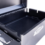 Meadow Creek BBQ26S Charcoal Grill Chicken Cooker with Rotating Grates and Free Standing Legs