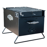 Meadow Creek BBQ26 Charcoal Grill Chicken Cooker with Rotating Grates