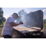 Meadow Creek BBQ42 Charcoal Grill Chicken Cooker with Rotating Grates