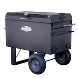 Meadow Creek BBQ42 Charcoal Grill Chicken Cooker with Rotating Grates