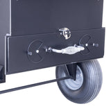 Meadow Creek BBQ42 Charcoal Grill Chicken Cooker with Rotating Grates