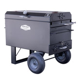 Meadow Creek BBQ42 Charcoal Grill Chicken Cooker with Rotating Grates
