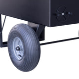 Meadow Creek BBQ42 Charcoal Grill Chicken Cooker with Rotating Grates