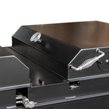Meadow Creek BBQ64P 2-Pit Charcoal Grill Chicken Cooker with Rotating Grates