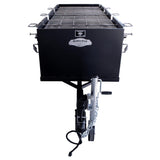 Meadow Creek BBQ96 3-Pit Chicken Cooker Trailer with Rotating Grates