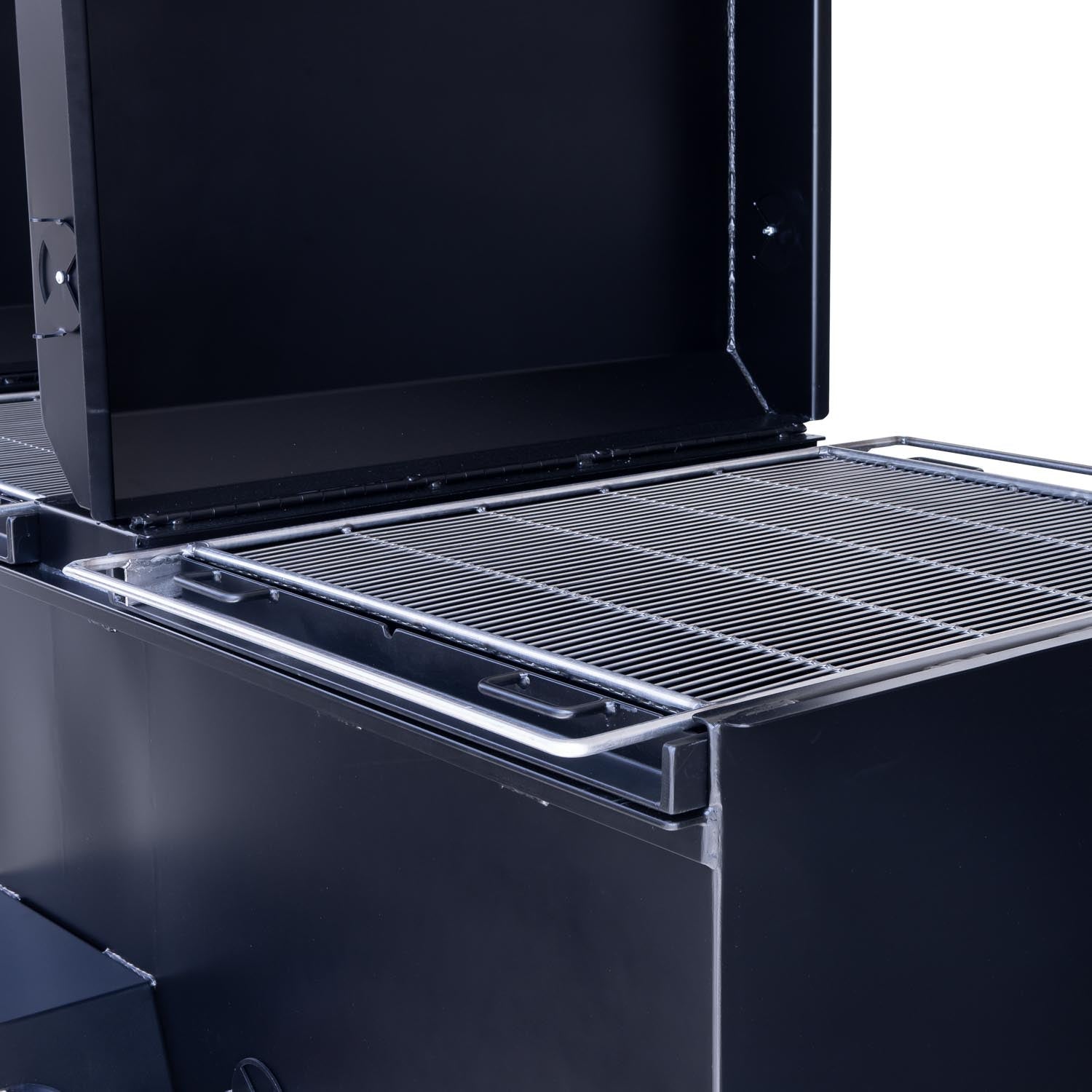 Meadow Creek BBQ96 3-Pit Chicken Cooker Trailer with Rotating Grates