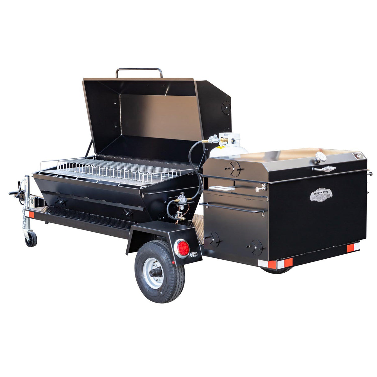 Meadow Creek CD108G Gas Pig Roaster & Chicken Cooker Trailer