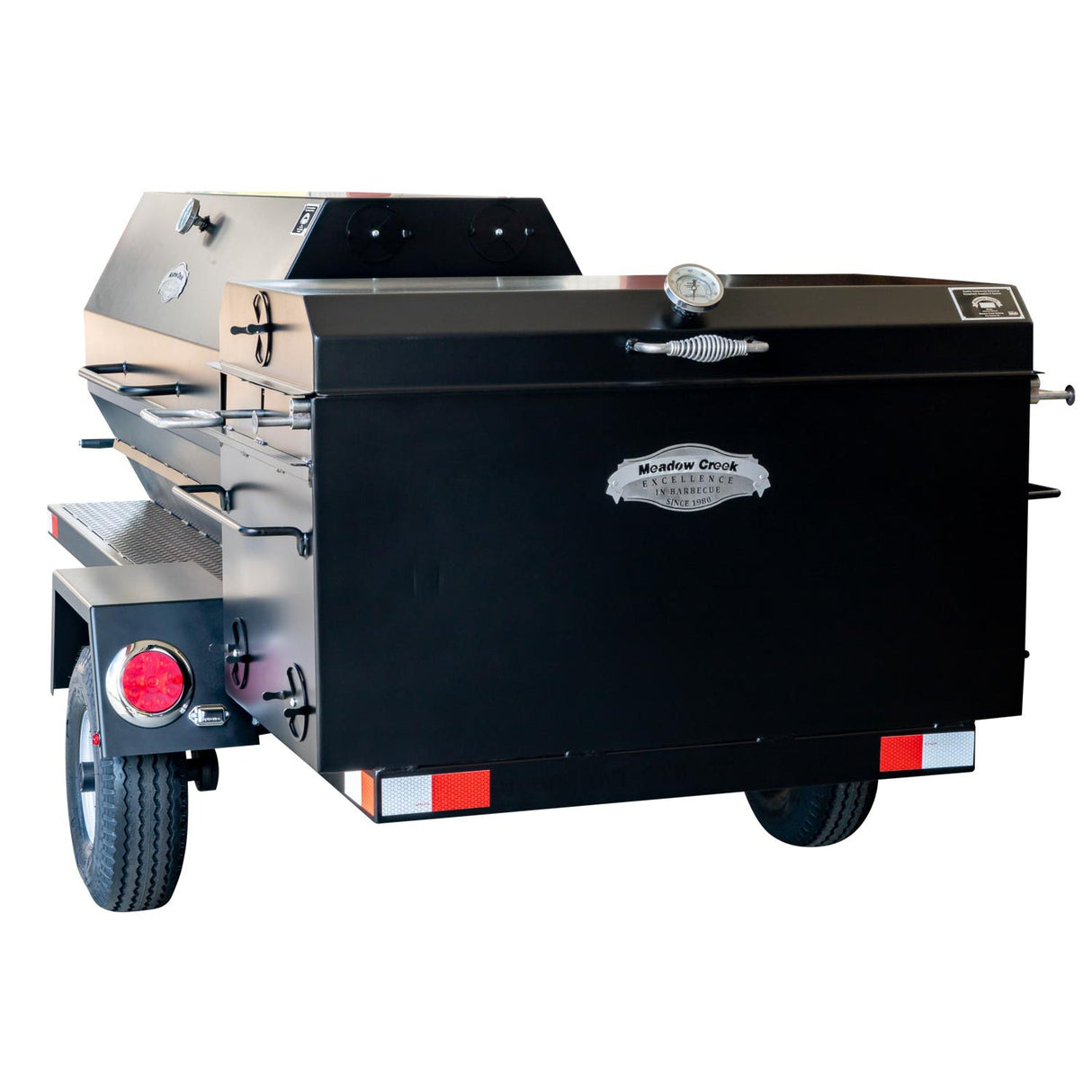 Meadow Creek CD120 Pig Roaster & Chicken Cooker Caterer’s Delight Trailer