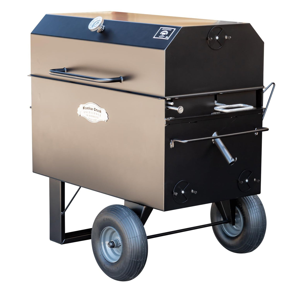 Meadow Creek COMBI42 Smoker, Grill, Chicken Cooker and Roaster All in One