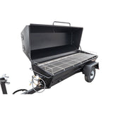 Meadow Creek PR72GT 72" Gas Pig Roaster and Trailer