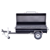 Meadow Creek PR72T 72" Pig Roaster Smoker and Trailer