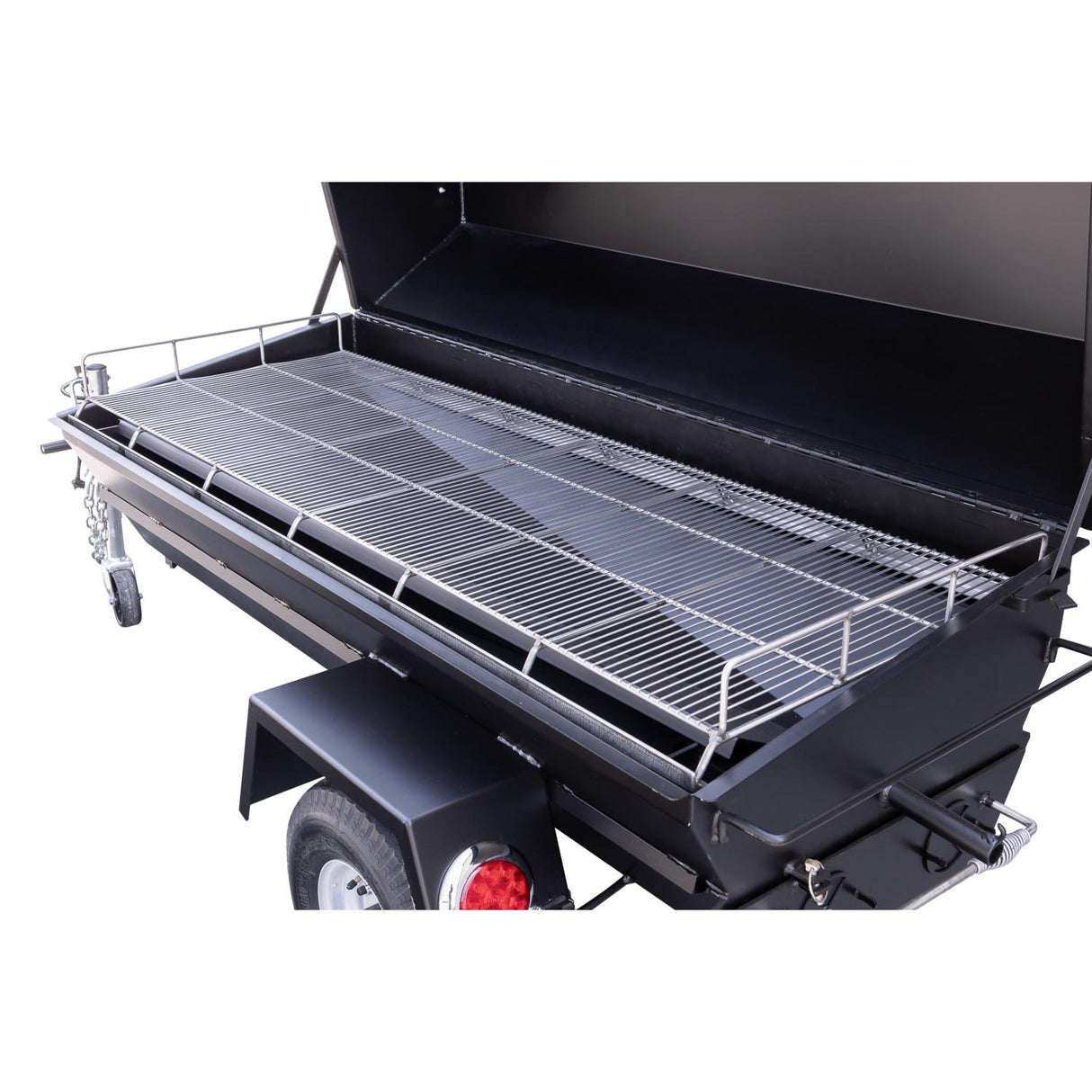 Meadow Creek PR72T 72" Pig Roaster Smoker and Trailer