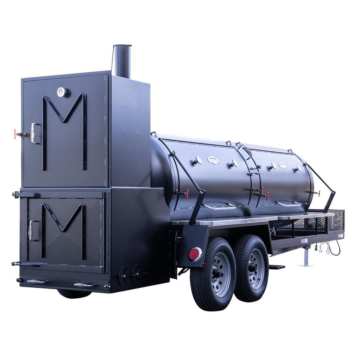 Meadow Creek TS1000 Offset Tank Smoker and Trailer