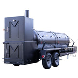 Meadow Creek TS1000 Offset Tank Smoker and Trailer