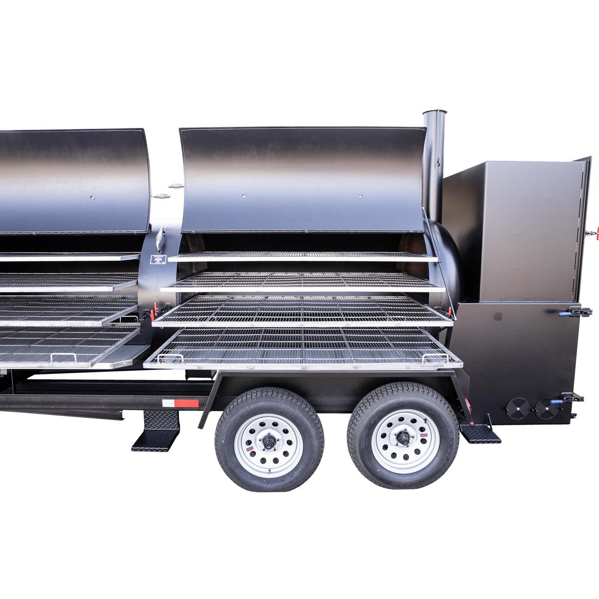Meadow Creek TS1000 Offset Tank Smoker and Trailer