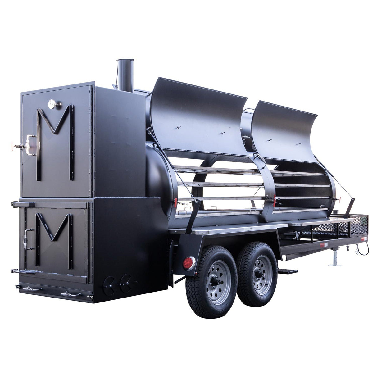 Meadow Creek TS1000 Offset Tank Smoker and Trailer