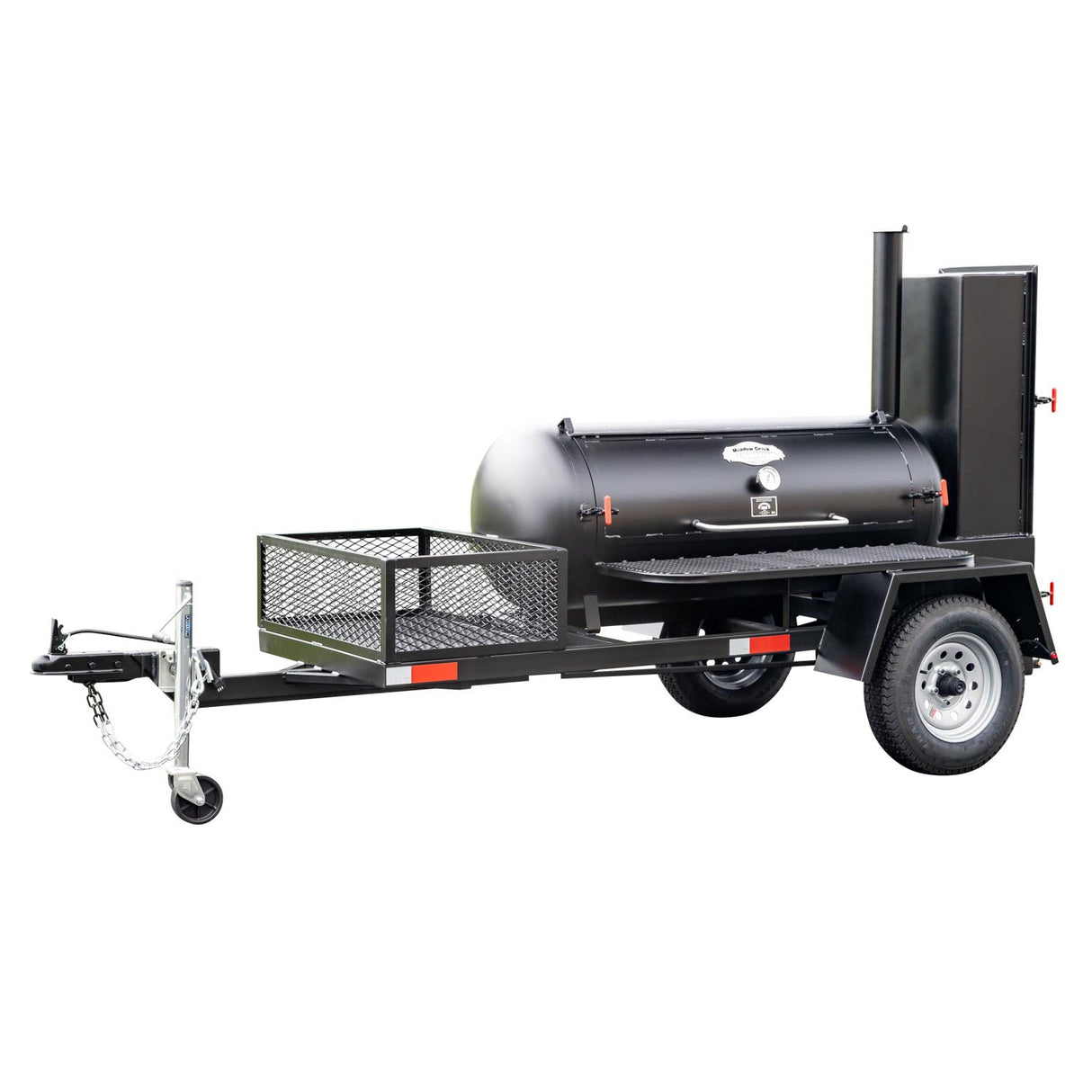Meadow Creek TS120 Offset Tank Smoker and Trailer