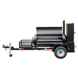 Meadow Creek TS120 Offset Tank Smoker and Trailer