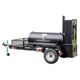 Meadow Creek TS120 Offset Tank Smoker and Trailer