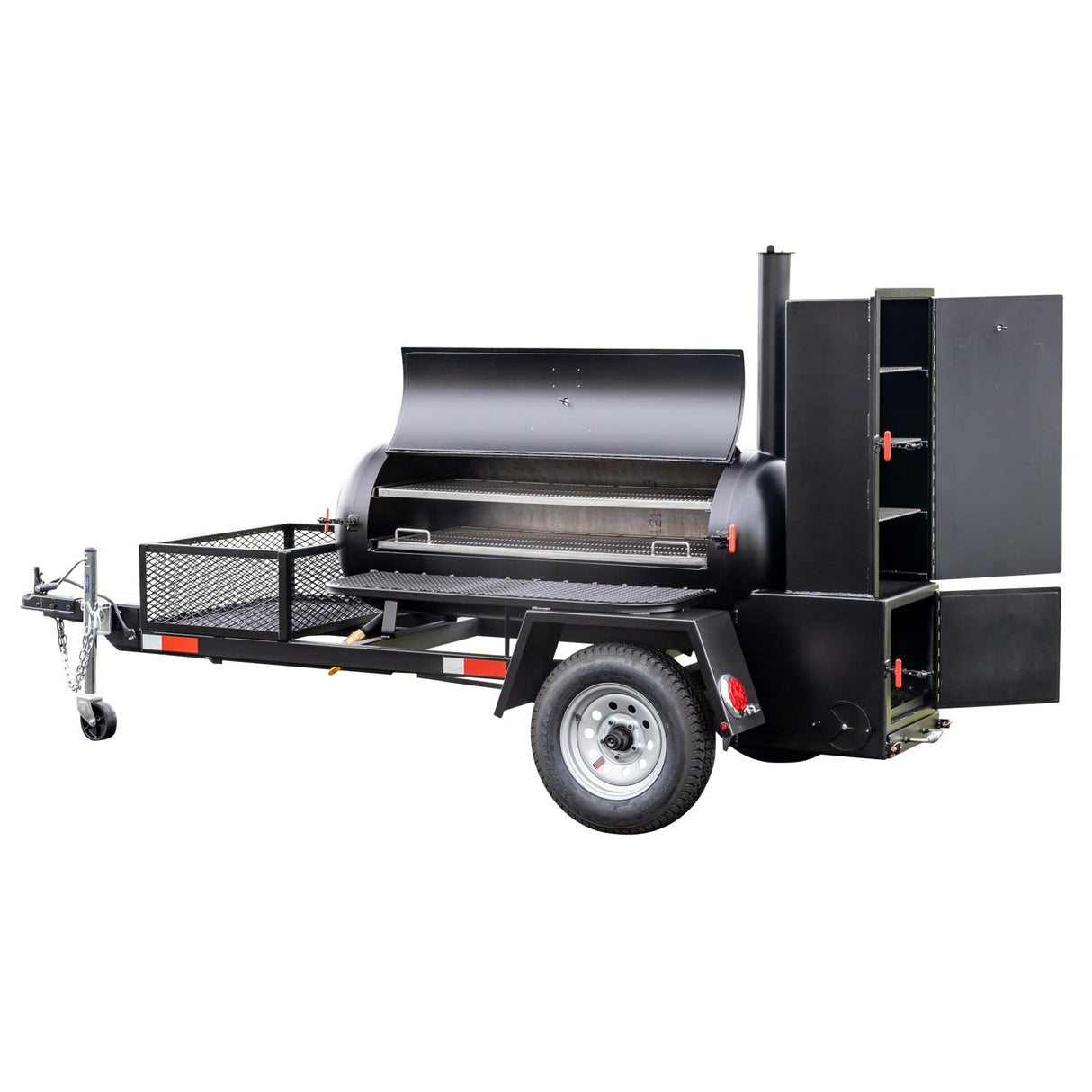 Meadow Creek TS120 Offset Tank Smoker and Trailer