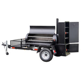 Meadow Creek TS120 Offset Tank Smoker and Trailer