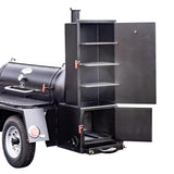 Meadow Creek TS120 Offset Tank Smoker and Trailer