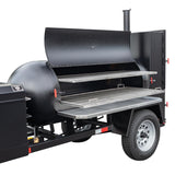 Meadow Creek TS250 Offset Tank Smoker and Trailer