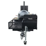 Meadow Creek TS250 Offset Tank Smoker and Trailer
