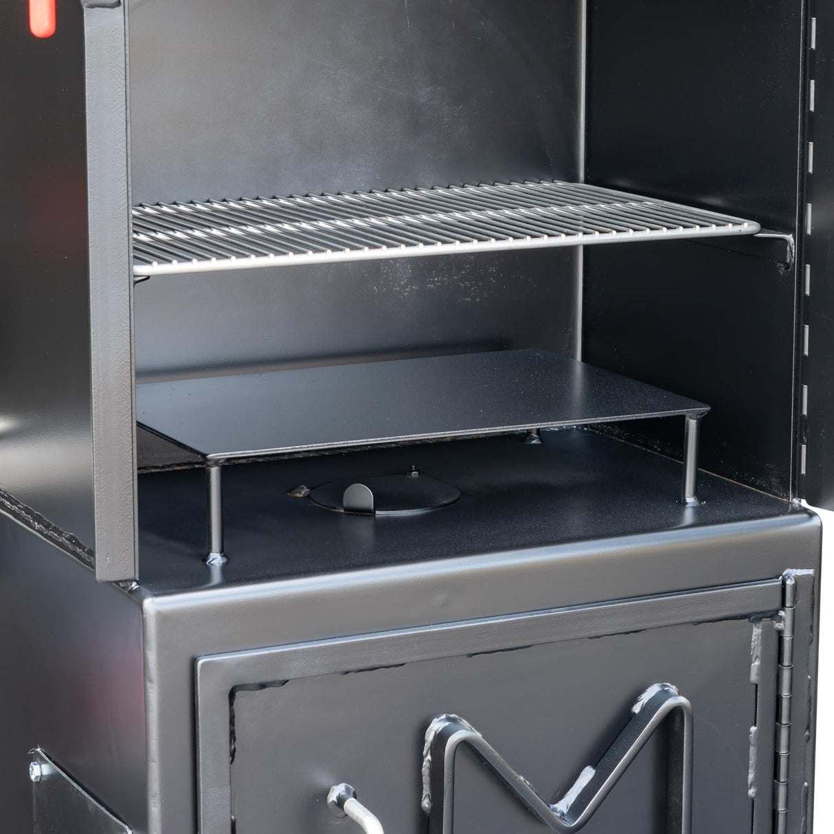 Meadow Creek TS500 Offset Tank Smoker and Trailer