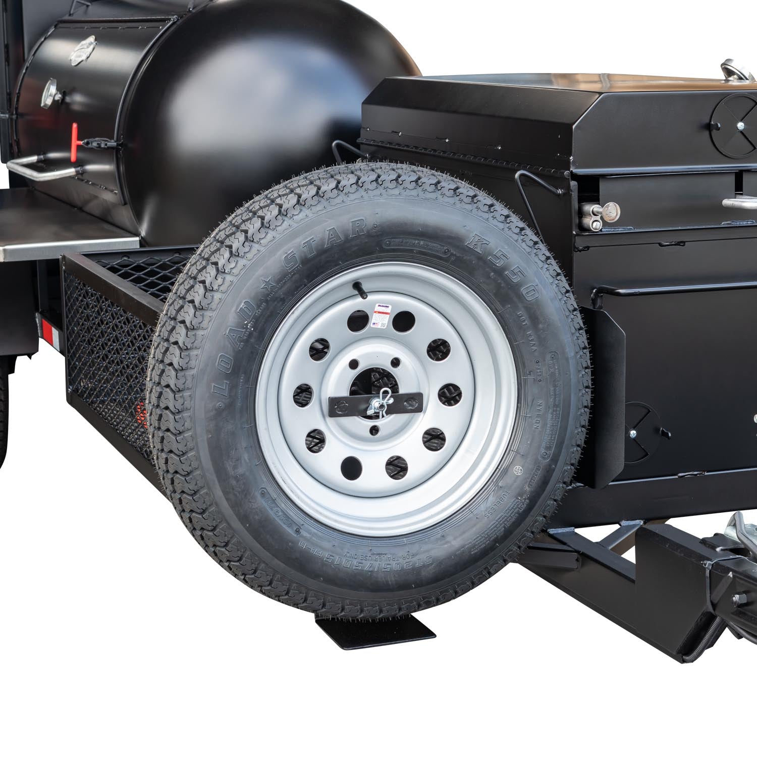 Meadow Creek TS500 Offset Tank Smoker and Trailer